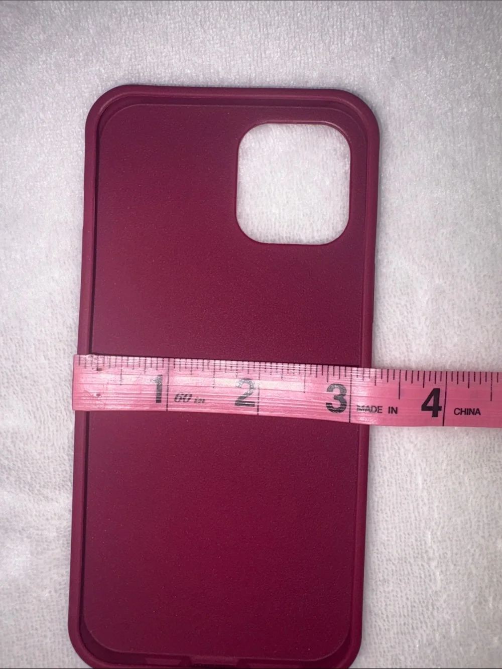 Case Mobile Case Burgundy iPhone 12 Pro Max Case with Strap